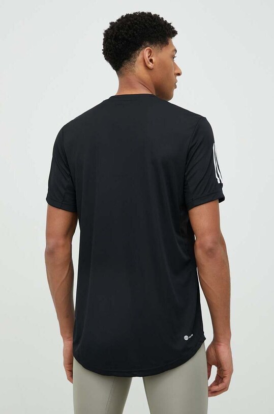 Odzież adidas Performance t-shirt treningowy Club HS3262 czarny