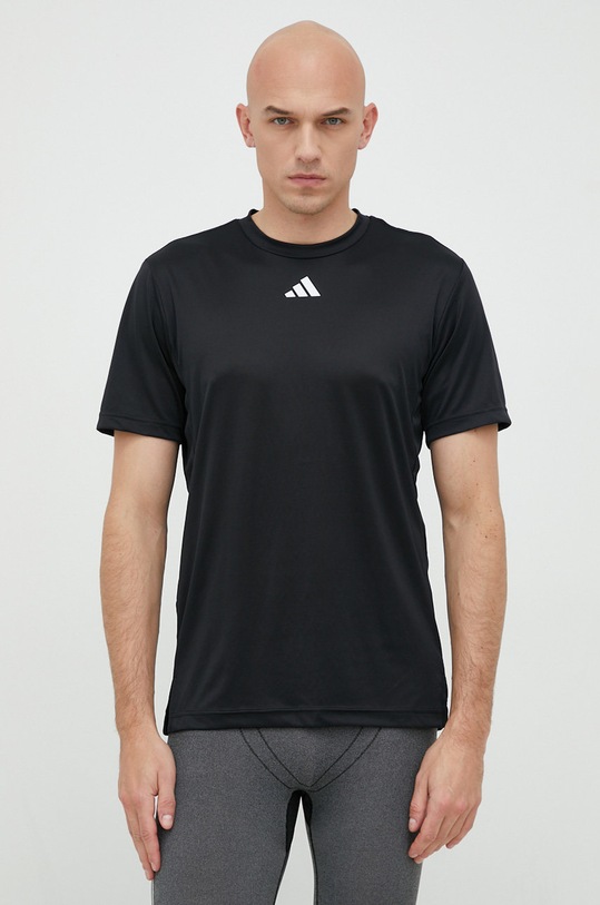 adidas Performance t-shirt treningowy HIIT Base IB7915 czarny SS23
