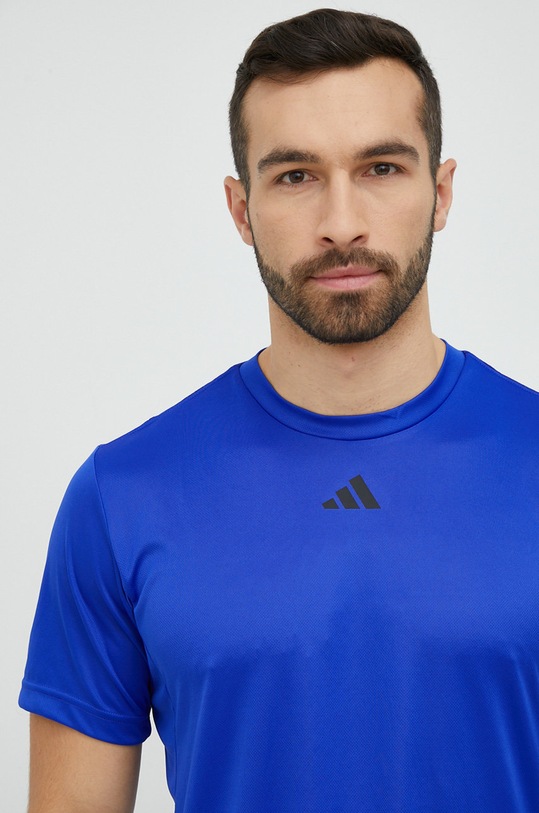 adidas Performance t-shirt treningowy HIIT Base niebieski IB7916