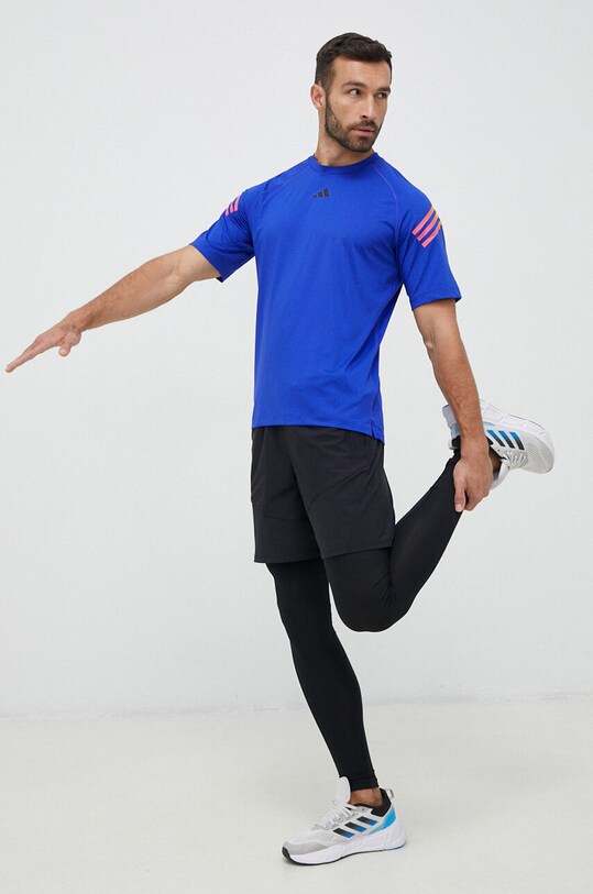 Tréninkové tričko adidas Performance Training Icons IC2076 modrá SS23