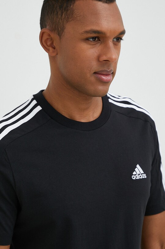 adidas tricou din bumbac imprimeu negru IC9334