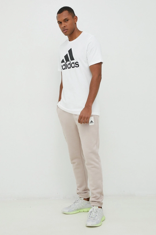 adidas tricou din bumbac IC9349 alb SS23