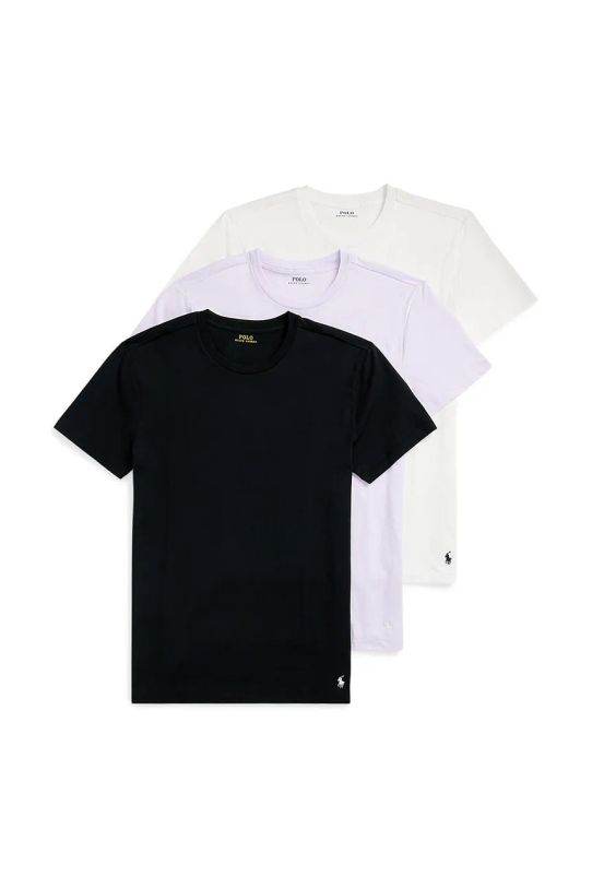 Хлопковая футболка Polo Ralph Lauren 3 шт хлопок белый 714830304