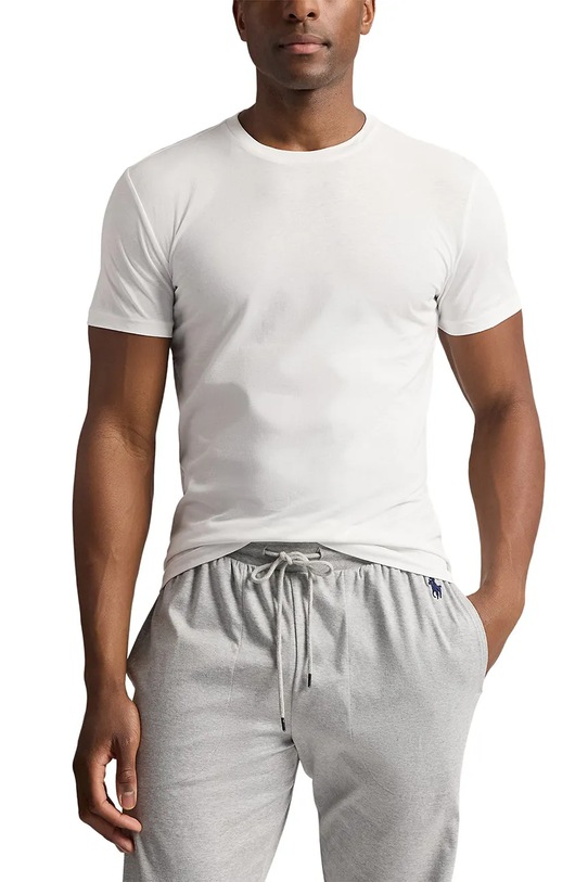 Bavlněné tričko Polo Ralph Lauren 3-pack 714830304 bílá