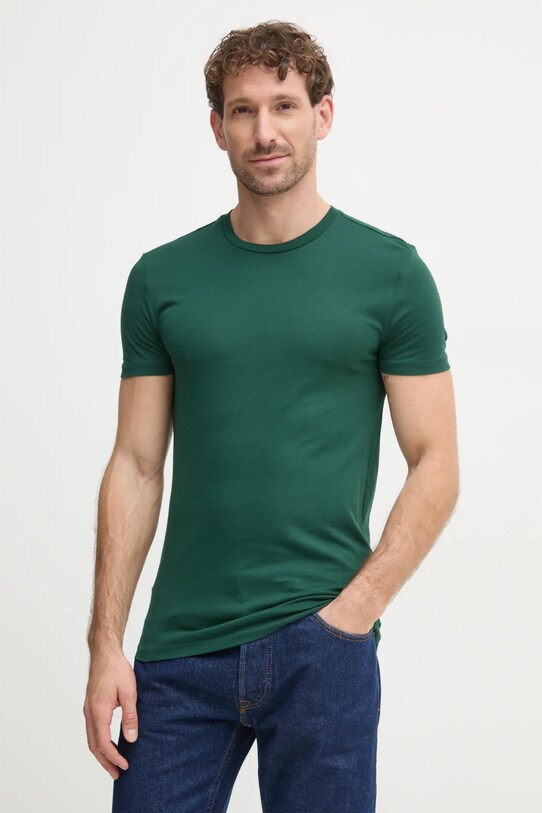Хлопковая футболка Polo Ralph Lauren 3 шт 714830304 чёрный AW24
