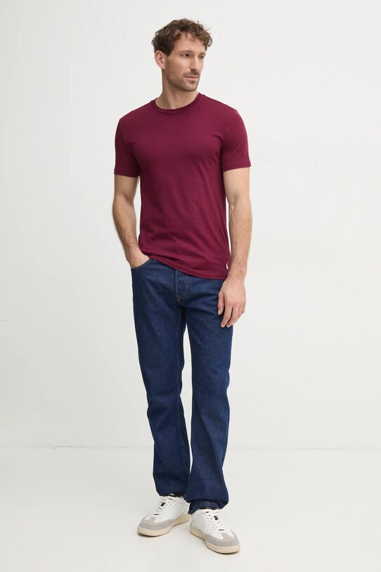 Хлопковая футболка Polo Ralph Lauren 3 шт чёрный 714830304