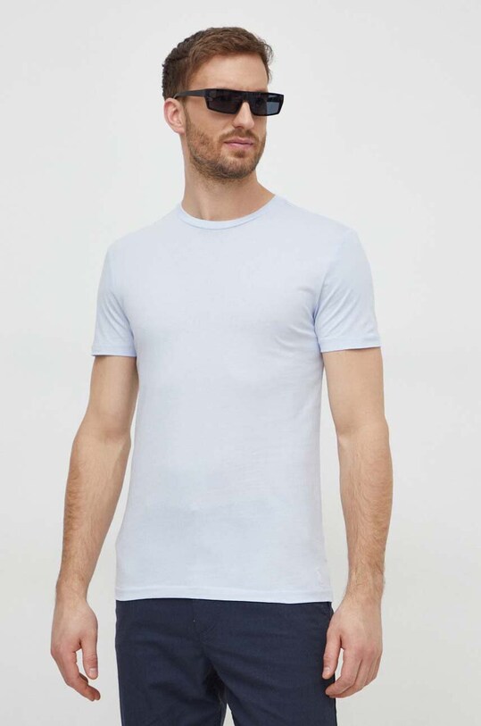 Хлопковая футболка Polo Ralph Lauren 3 шт хлопок мультиколор 714830304