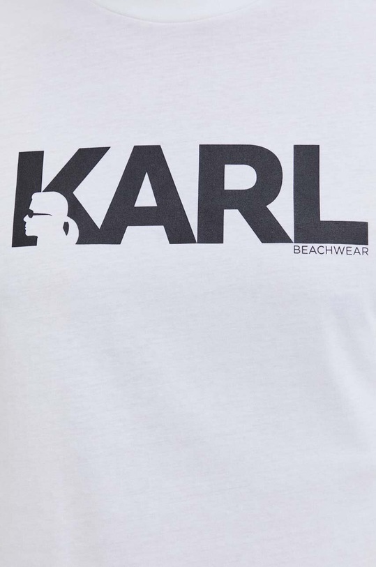 Karl Lagerfeld tricou din bumbac 230M2211 alb