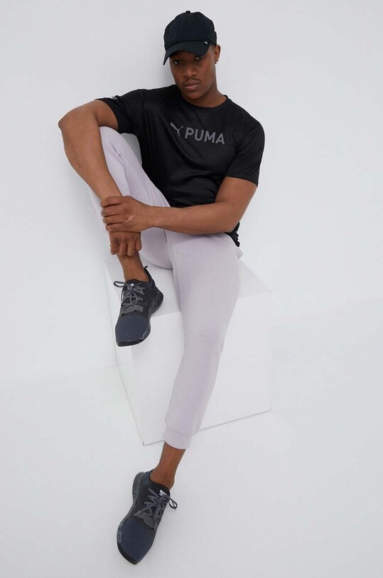 Tréningové tričko Puma Fit 523098 čierna SS23