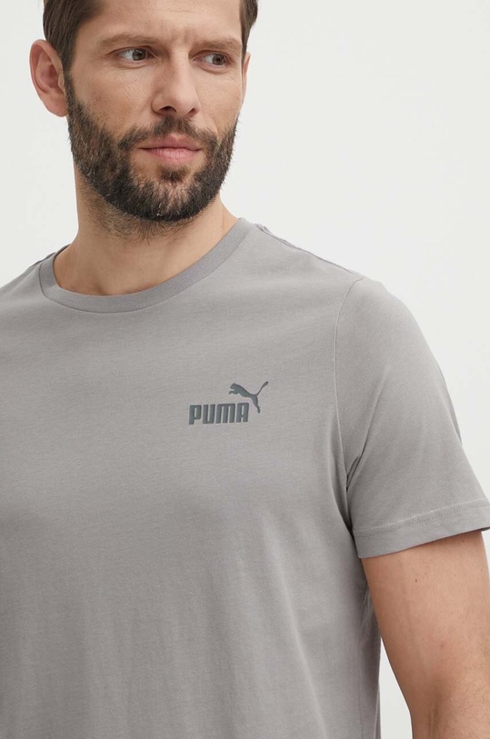 Odzież Puma t-shirt 586669 szary