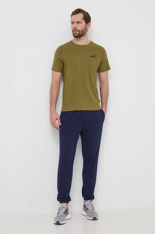 Футболка Puma 586669 зелёный SS24