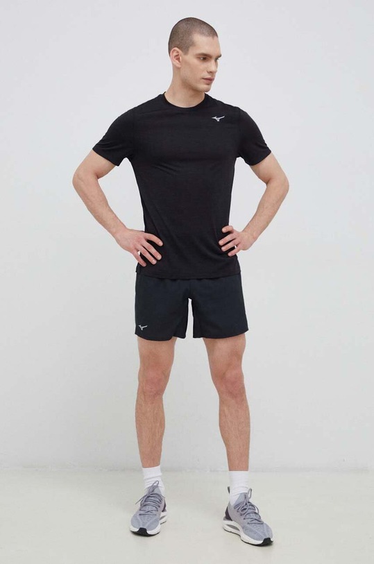Mizuno t-shirt do biegania Impulse J2GA7519 czarny SS23