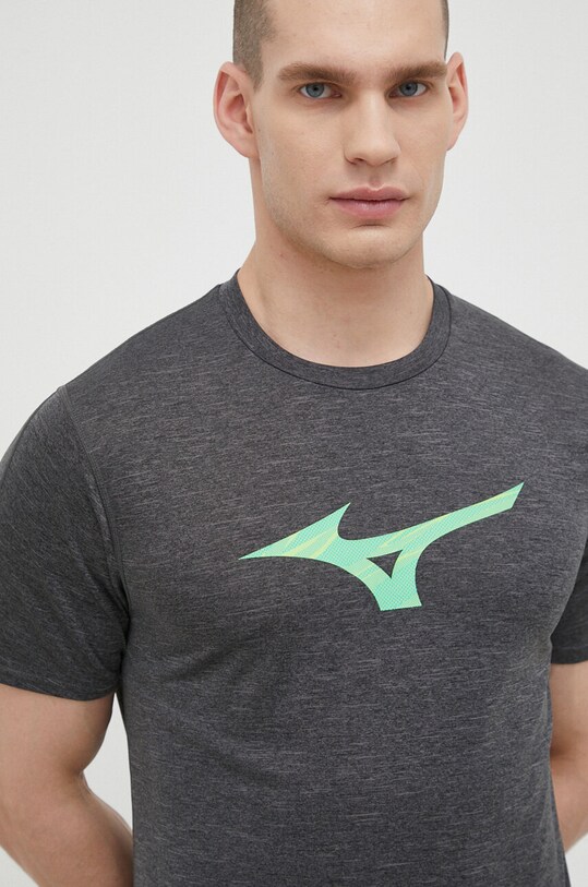 Mizuno t-shirt do biegania Core RB regular szary J2GAA006
