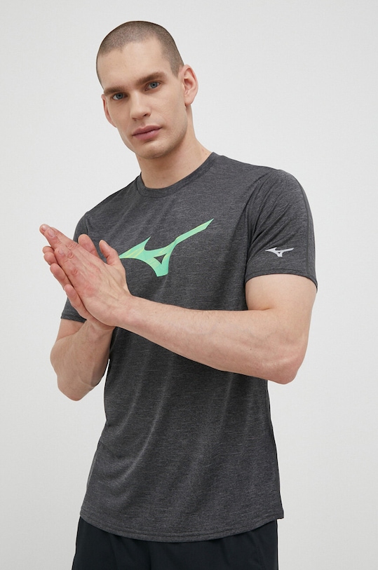 Mizuno t-shirt do biegania Core RB J2GAA006 szary SS23