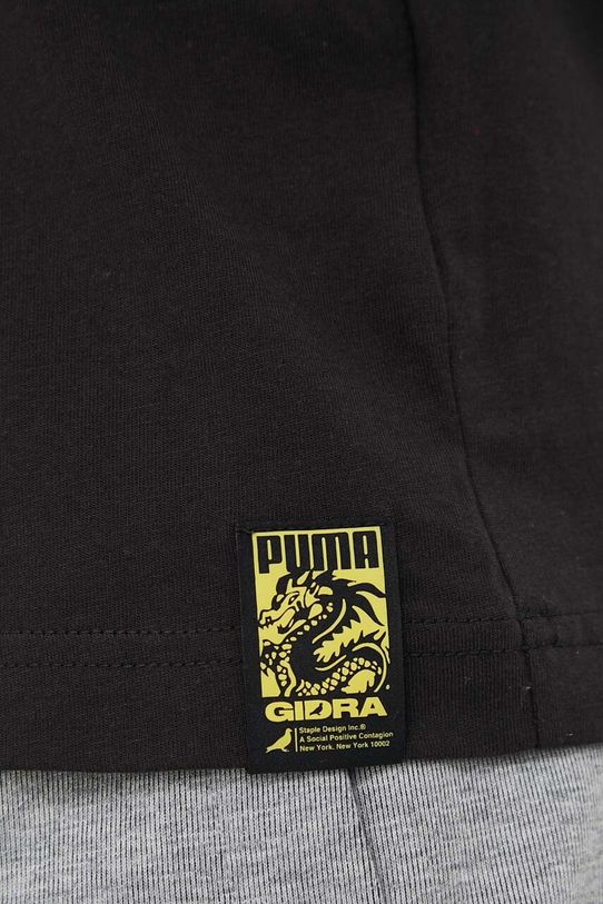 Puma t-shirt bawełniany X STAPLE 539935 czarny