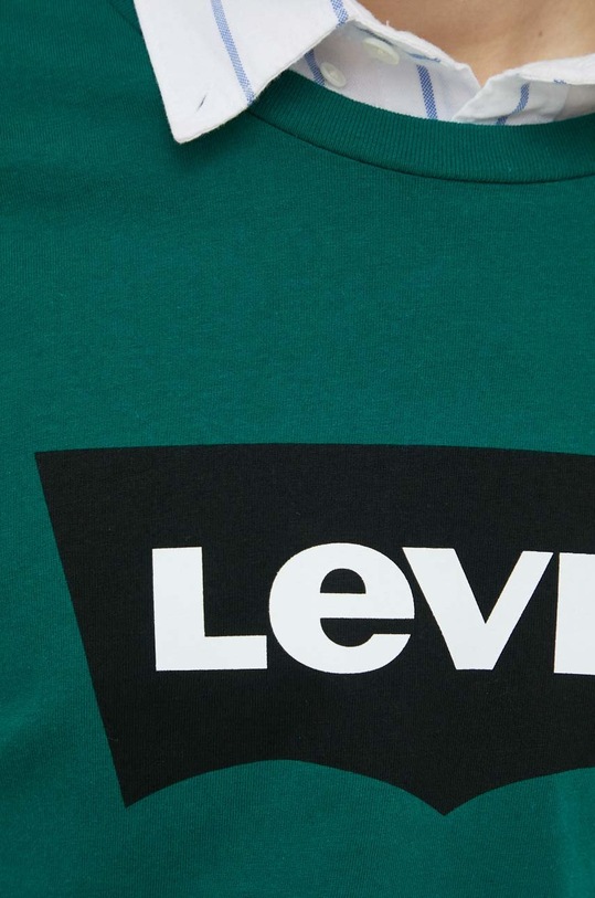 Levi's t-shirt bawełniany 22491.1189 zielony