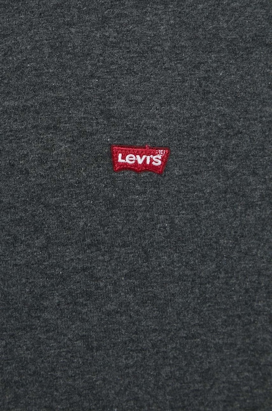 Bavlnené tričko Levi's 56605.0149 sivá