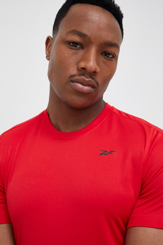 Reebok t-shirt treningowy ID TRAIN regular czerwony HG6376