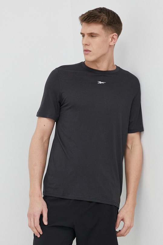 Reebok t-shirt treningowy Training Supremium regular czarny HT1675