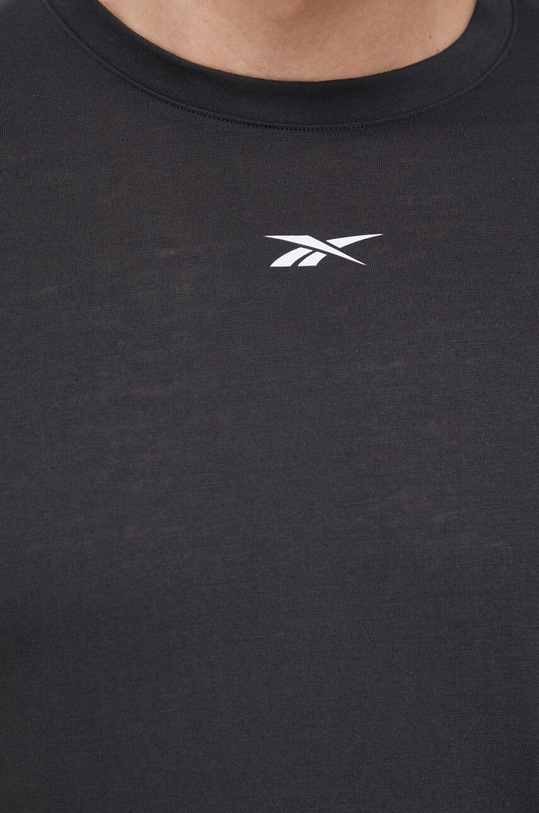 Reebok t-shirt treningowy Training Supremium HT1675 czarny