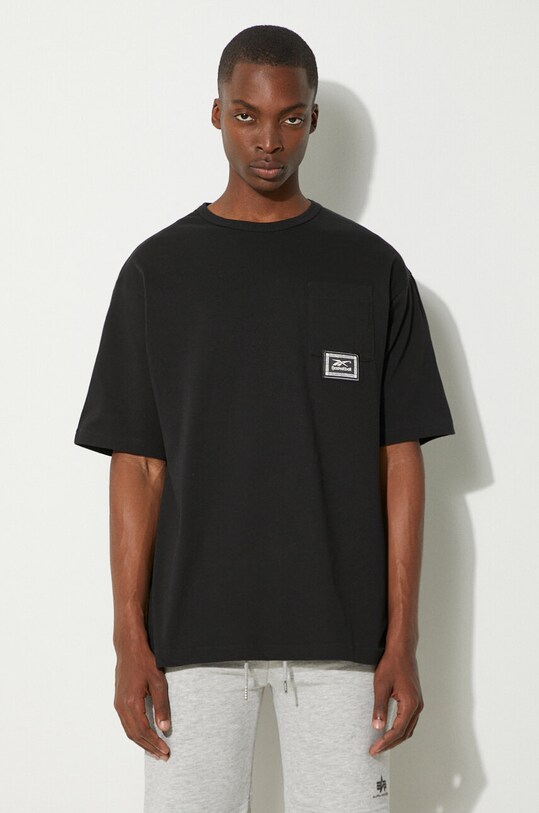 Reebok Classic t-shirt nadruk czarny HU2012