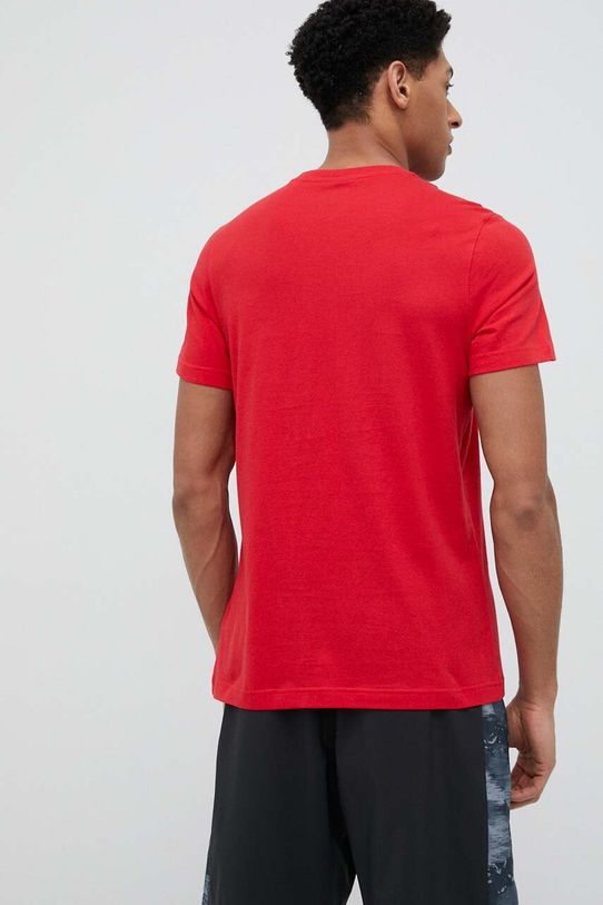 Oblečenie Bavlnené tričko Reebok IDENTITY IL3697 červená