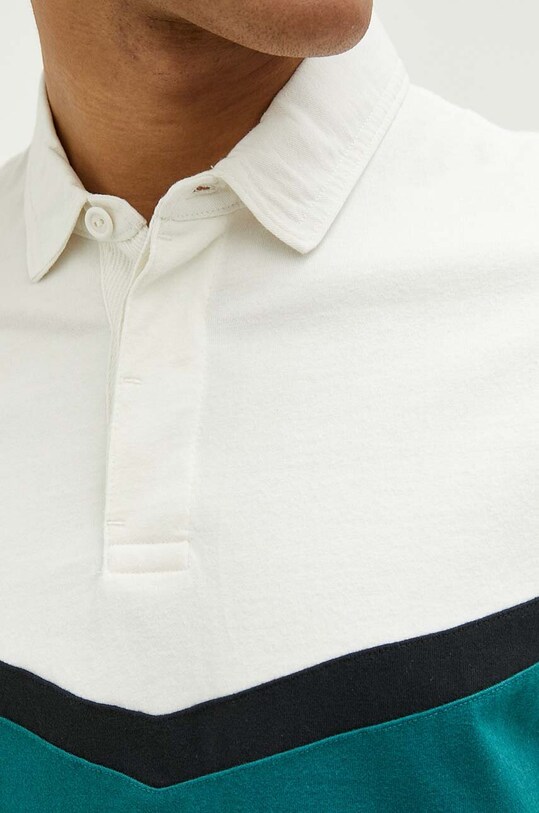 Abercrombie & Fitch polo bawełniane KI124.3076.308 zielony