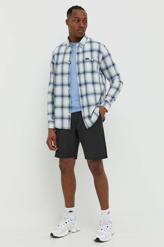 Abercrombie & Fitch tricou KI124.3448.220 albastru SS23