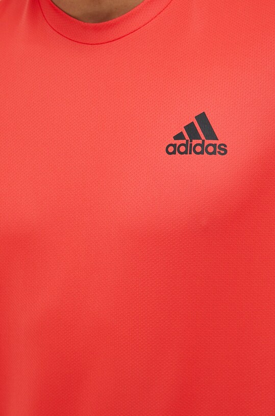 adidas Performance t-shirt treningowy Designed for Movement IC7269 czerwony