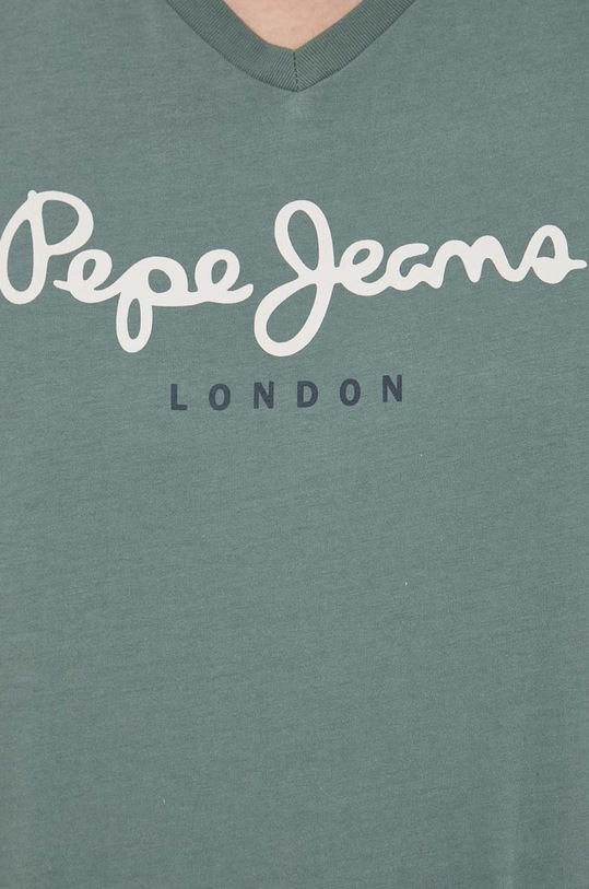 Pepe Jeans t-shirt bawełniany Eggo PM508271.674 zielony
