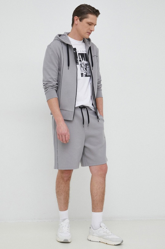 Armani Exchange t-shirt bawełniany 3RZTAB.ZJA5Z biały SS23