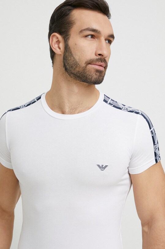 Ρούχα Μπλουζάκι lounge Emporio Armani Underwear 111035.3R523 λευκό