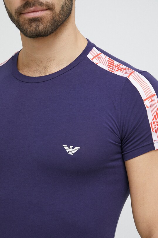 Μπλουζάκι lounge Emporio Armani Underwear 111035.3R523 σκούρο μπλε