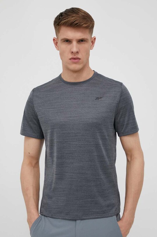 Reebok t-shirt treningowy szary HS5929