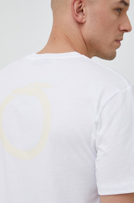 Trussardi t-shirt bawełniany biały 52T00722.1T005381