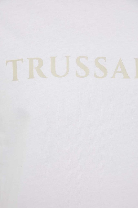 Trussardi tricou din bumbac 52T00724.1T005381 alb