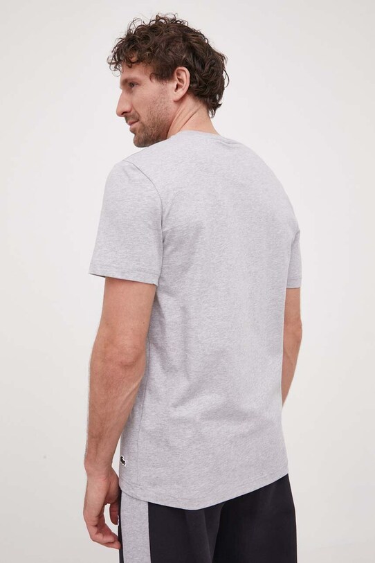 Odzież Lacoste t-shirt bawełniany TH5070 szary