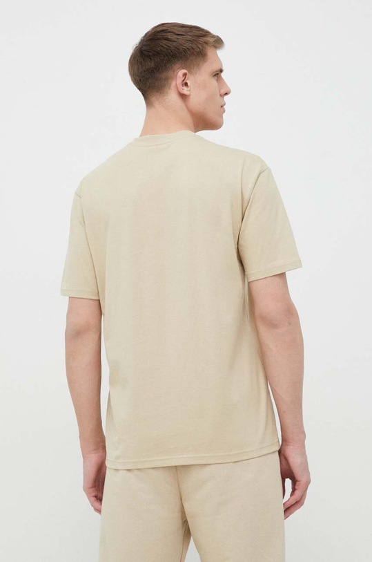 Odzież Fila t-shirt bawełniany FAM0331 beżowy