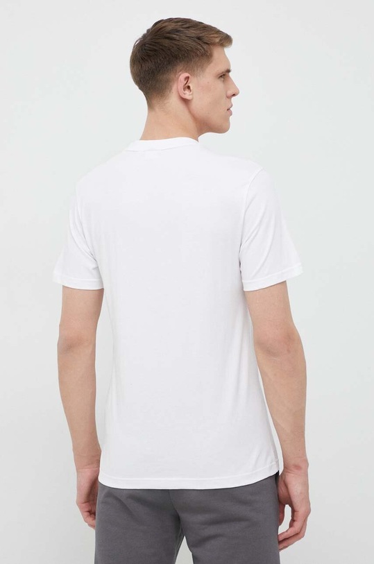 Odzież Fila t-shirt bawełniany Berloz FAM0340 biały