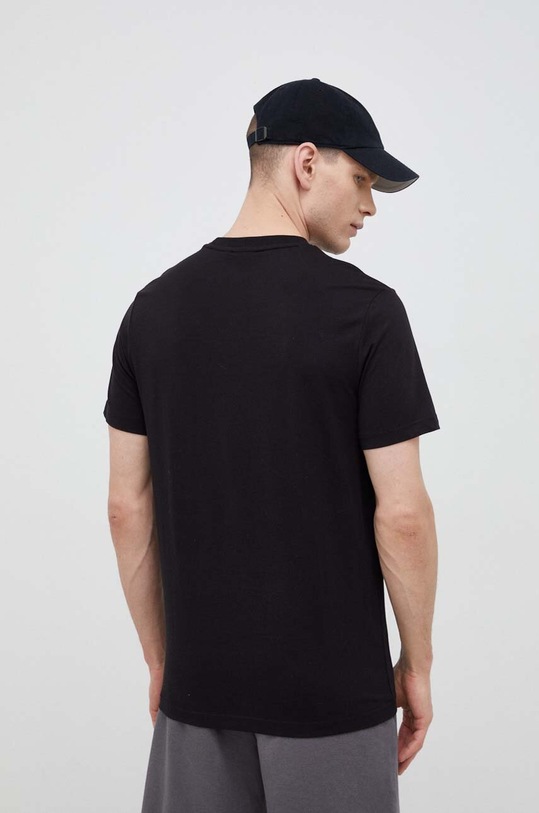 Odzież Fila t-shirt bawełniany Berloz FAM0340 czarny