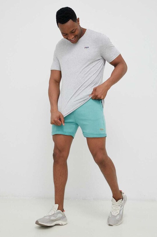 Îmbrăcăminte Fila tricou din bumbac 2-pack FAM0083.SS23 gri