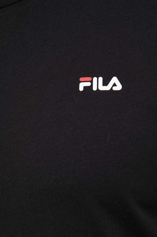 Хлопковая футболка Fila 2 шт FAM0083.SS23 чёрный