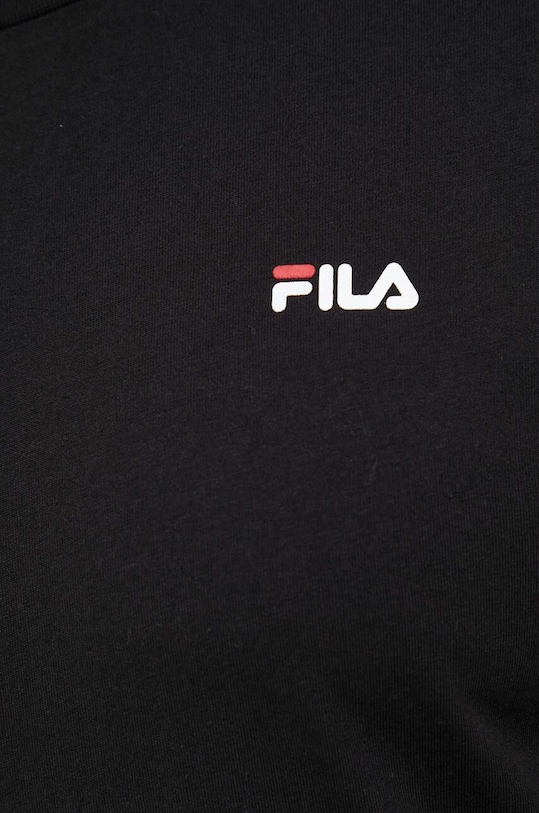 Fila t-shirt bawełniany 2-pack Brod FAM0083.SS23 czarny