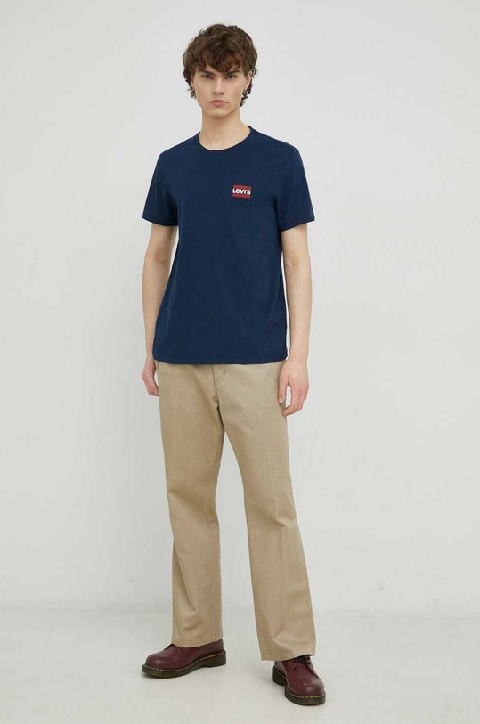 Ruházat Levi's pamut póló 2 db 79681.0041 fekete