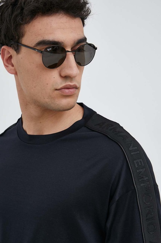 Emporio Armani t-shirt 3R1TBB.1JUVZ granatowy