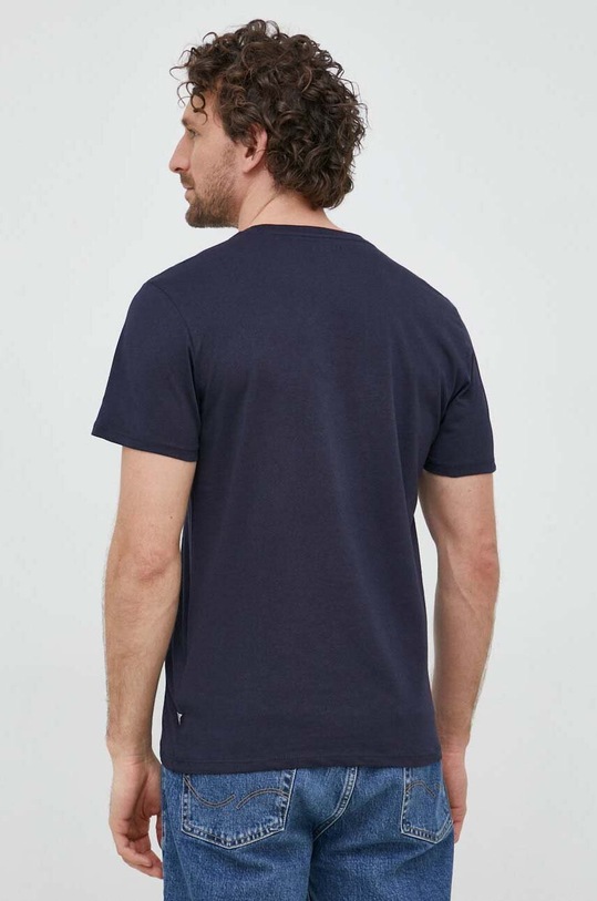 Odzież Guess t-shirt bawełniany M3GI56.K9RM3 granatowy