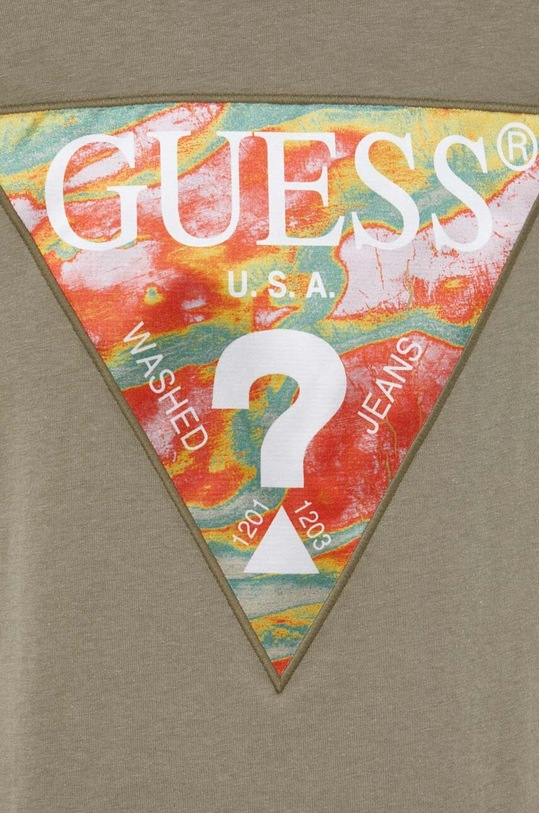 Guess pamut póló M3GI57.K9RM1 zöld