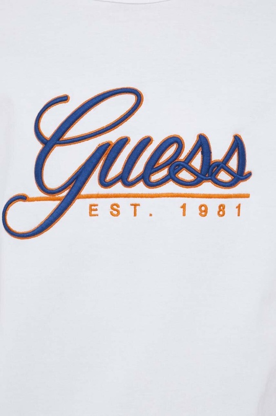 Guess t-shirt bawełniany M3GI25.K8FQ4 biały