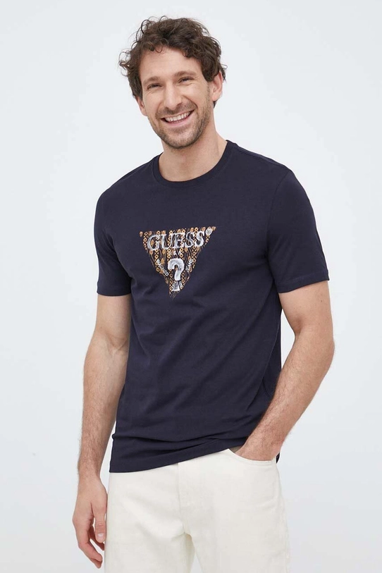 Guess t-shirt granatowy M3GI23.J1314