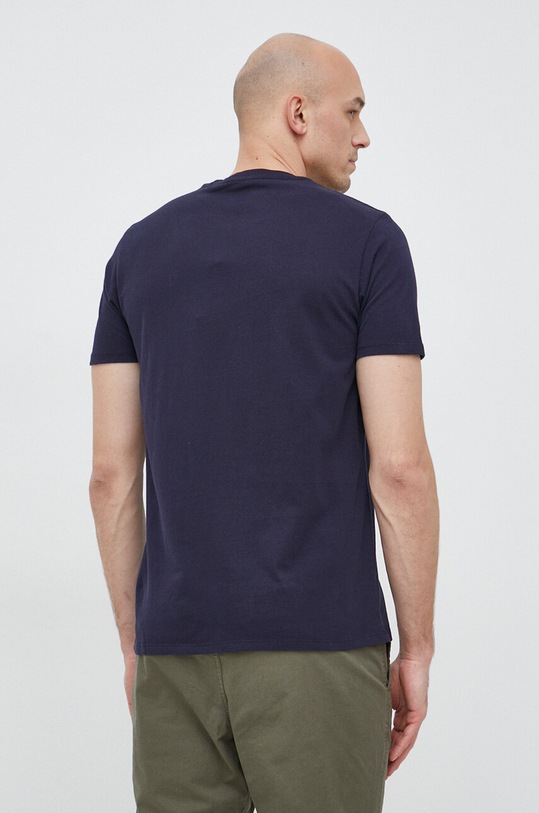 Odzież Guess t-shirt bawełniany M3GI38.KBDL0 granatowy
